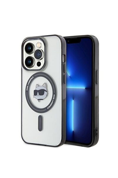 Karl Lagerfeld Θήκη για iPhone 15 Pro Max, IML MagSafe, Διαφανής