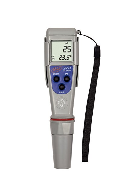 Adwa AD33 Cep Tipi İletkenlik (EC Metre) ve Sıcaklık Ölçer (0 - 1999 µS/cm)