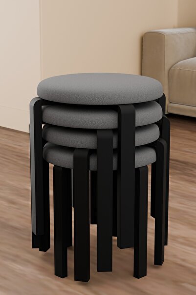 Wood House VERA PUF 4'LÜ