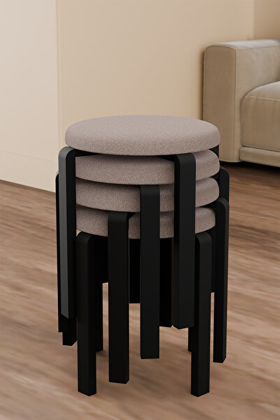 Wood House VERA PUF 4'LÜ