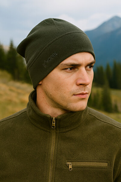 Flaş Askeri Malzeme Khaki Fleece Beanie
