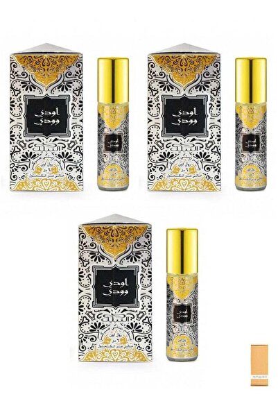 Nabeel Oody Woody 6ml Roll-On Concentrated Oil Perfume (Pack of 3)