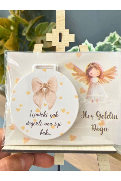 Nehir 10ADET-PLEKSİ CEP AYNASI YENİ DOĞAN,6AY KINASI, NİŞAN,NİKAH,SÖZ,KINA,SÜ...