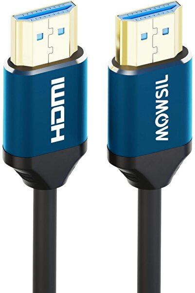 MOWSIL HDMI 2.0 Cable 2M – 4K@60Hz, 18Gbps, Gold-Plated Connector