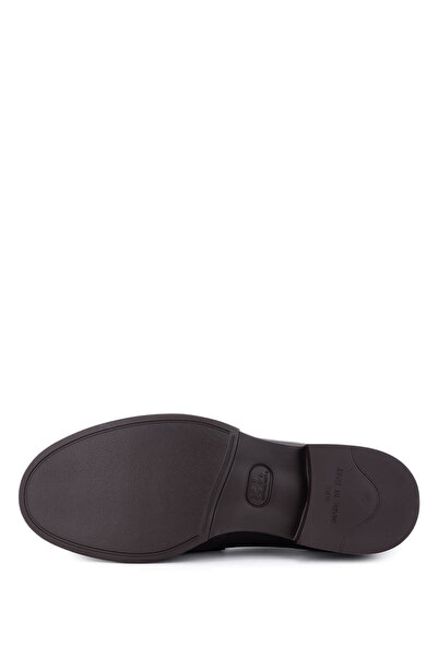 Tamer Tanca Men's Genuine Leather Brown Loafer Shoes