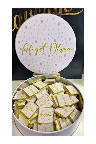 Nehir 50 Adet İsme Özel Bebek Hediyelik Madlen Sütlü Çikolata