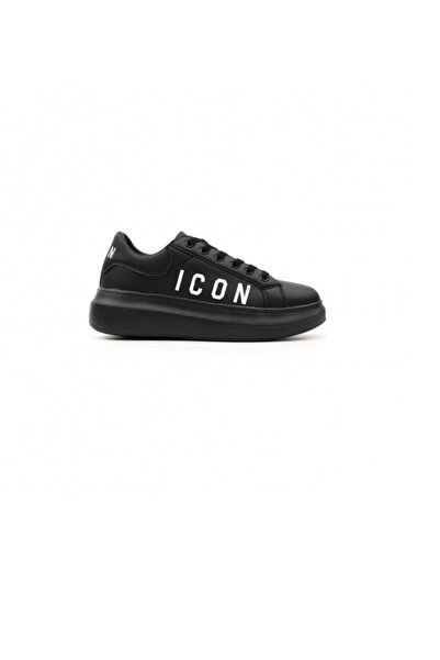 Icon Sneakers Platform Donna Nero - WOMEN - SHOES