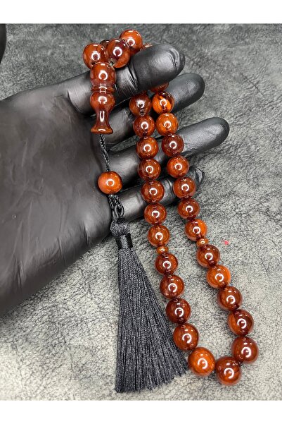 Mos Tespih Large Size Rope Tasseled High End Tightening Amber Prayer Beads