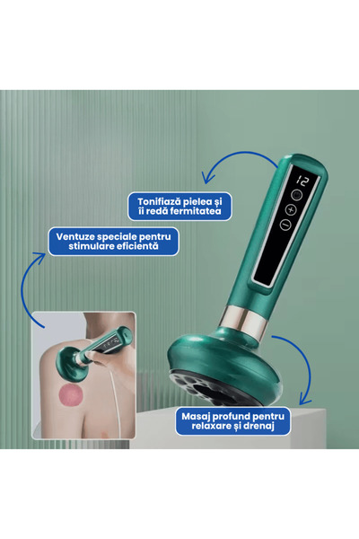 OferteTop Massager with Heat, Cupping and Infrared for Cellulite Reduction and Skin Toning