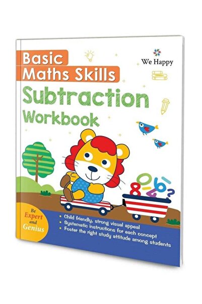 WE HAPPY Basic Math Skills Subtraction - Creative Early Development Learning Toy