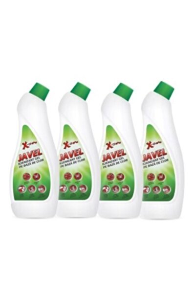 Dacris CHLORINE-BASED SANITIZING BLEACH GEL 750ML - set of 4 pieces