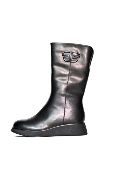 BETINA SCARPE Ghete lungi de damă din piele, L 12