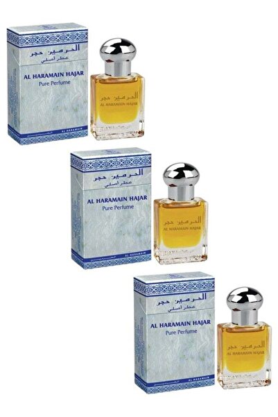 Haramain 3 قطع هاجر 15 مل عطر نقي