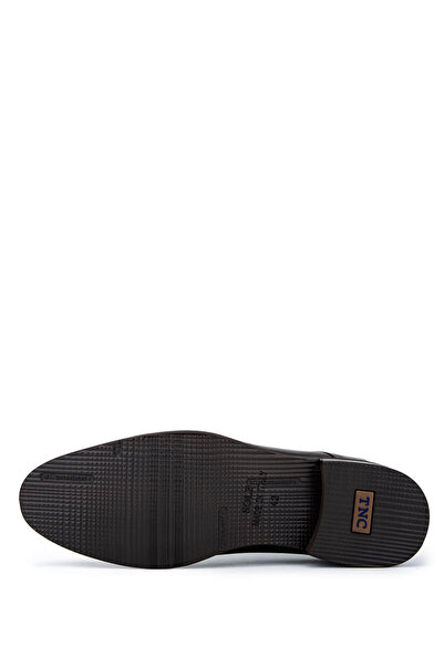 Tamer Tanca Erkek Hakiki Deri Kahverengi Klasik Ayakkabı