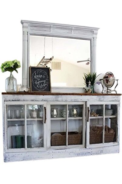 Bamena Wood İnnze Ahşap Dresuar