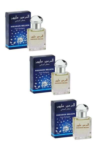 Al Haramain Million 3 Pcs 15ml Pure Perfume Oil