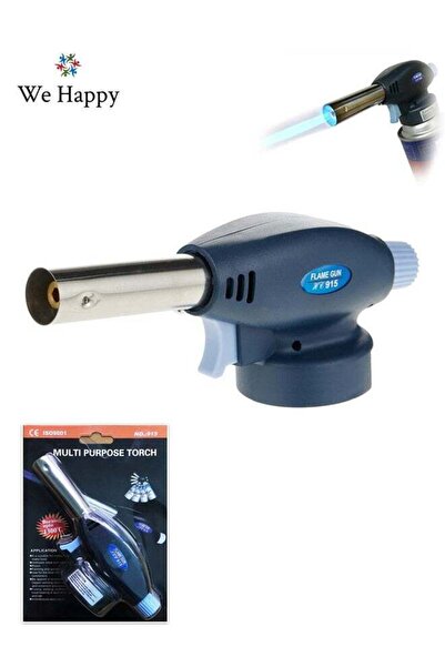 WE HAPPY مسدس لهب البوتان FG-915 - لهب متعدد الأغراض قابل للتعديل، إشعال تلقائي