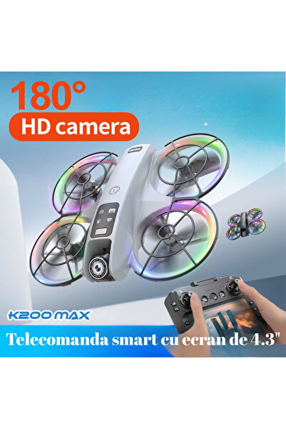 Unbraded Drone with camera, remote control with display, obstacle avoidance sensor