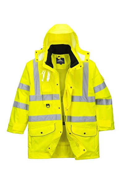 PORTWEST Vestă de siguranță reflectorizantă Traffic 7 în 1 galbenă-S427 M Galben