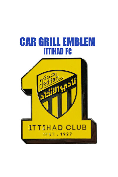 Ittihad FC Car Grill Emblem Badge for Exterior Decoration