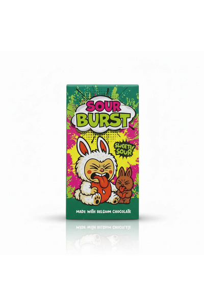 Sour Burst Sürpriz Dolgulu Figürlü Çikolata 40g