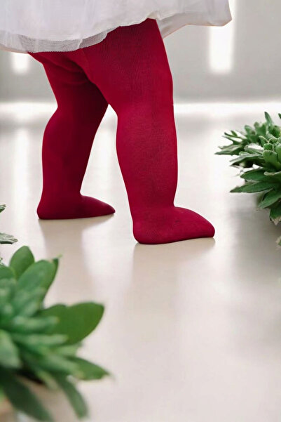 ÖZKARDEŞLER BABY Чорапогащи за бебета и деца в цвят бордо