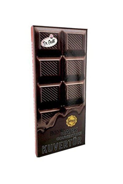 Dr. Gusto Kuvertür / Eritme Çikolata Bitter 200 Gr