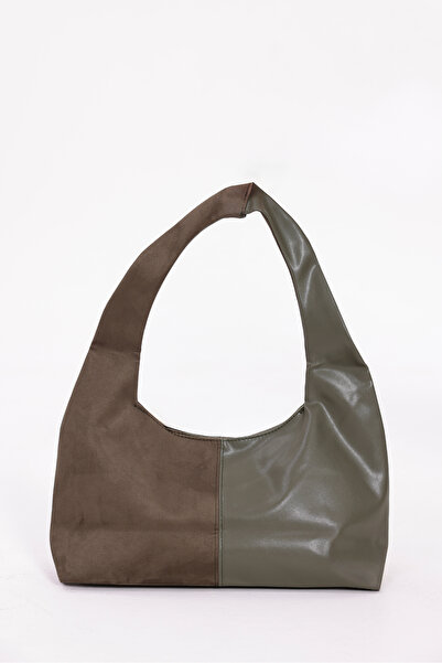 CELESTIAL COLLECTION New Season Cora Double-Sided Suede and Faux Leather Magnetic Stylish and Elegant Baguette Bag