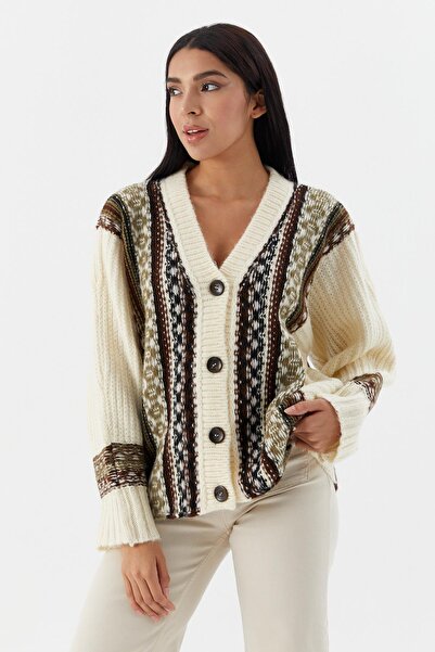 Shopping Shop Cream knit cardigan