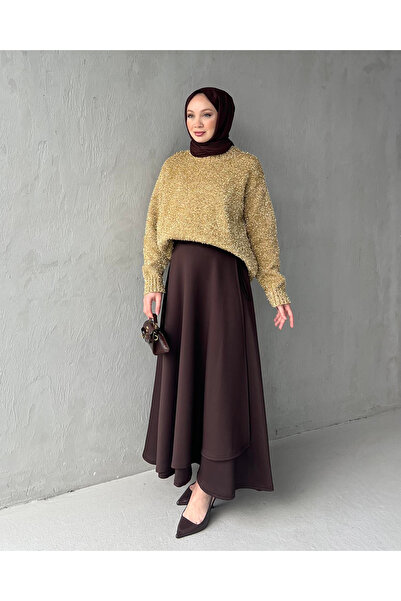 Blue Morpho Υφασμάτινη φούστα Anvelop Model Scuba