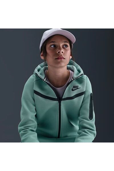 Nike Hanorac pentru copii TECH FLEECE HD FZ LS - PD - HV8695017