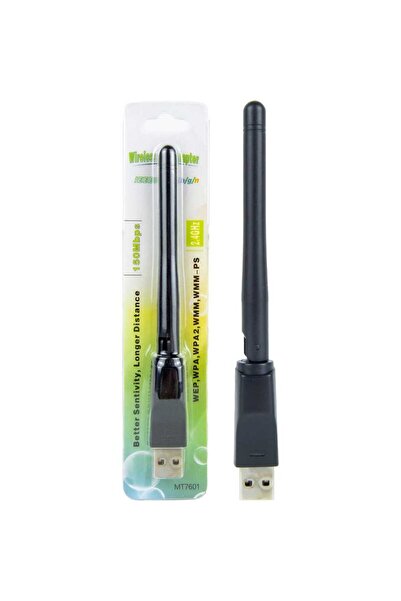 IRONSTAR wi-fi - wifi çubuk - wifi anten - wifi alıcı - 7601 çip - tak çalıştır - kurulum gerektirmez