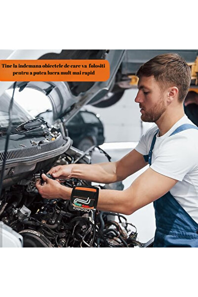 ADLUMUS Bracelet with magnets, used as a holder for metal objects, screws, nails, drills