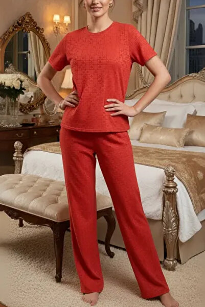 Muchmy Women 2 Piece Pajama Set Sleepwear Set Girls 2 Pcs Loungewear Sleep Set Top And Bottom