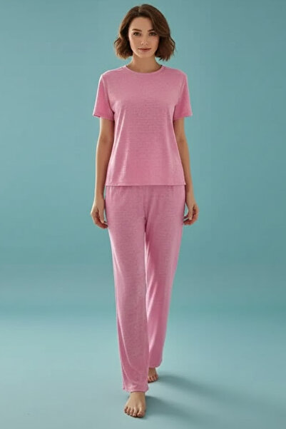 Muchmy Women 2 Piece Pajama Set Sleepwear Set Girls 2 Pcs Loungewear Sleep Se...