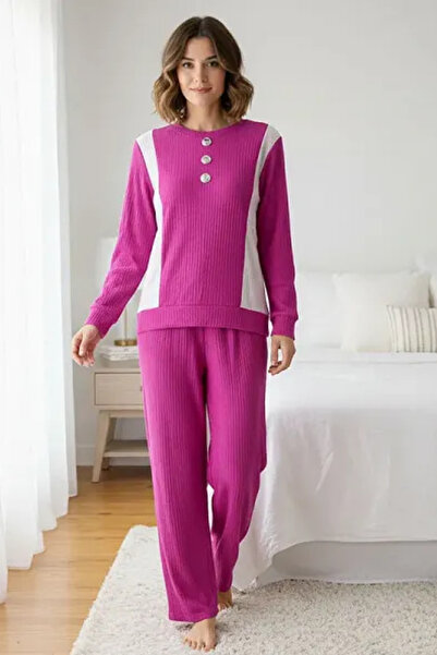Muchmy Women 2 Pcs Pajama Set Ladies Top And Bottom Outfit Sleepwear Girls Lo...
