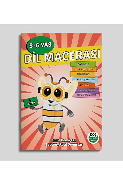 Dahi Olacak Çocuk Yayınları Dil Adventure 3-6 Years Old