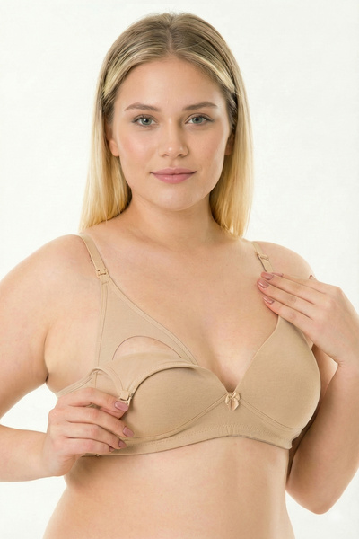 MS HAMİLE İÇ GİYİM Covered Breastfeeding Bra Hg0040