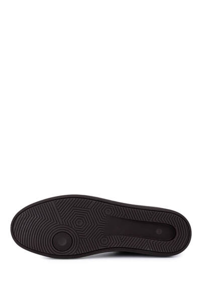 Tamer Tanca Men's Genuine Leather Brown Sneakers & Sports Shoes