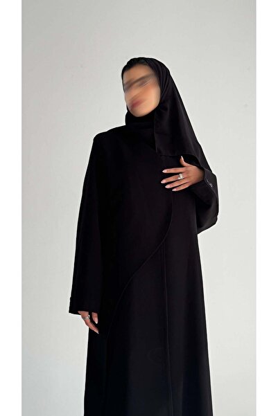 AYA mw1868 عباية بليزر بقصة من الامام عند الصدر