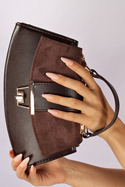 weem bag Elysara EB0430 | Сумка-портфель із замшевою кришкою