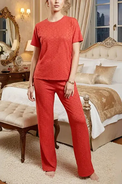 Muchmy Women 2 Piece Pajama Set Sleepwear Set Girls 2 Pcs Loungewear Sleep Set Top And Bottom