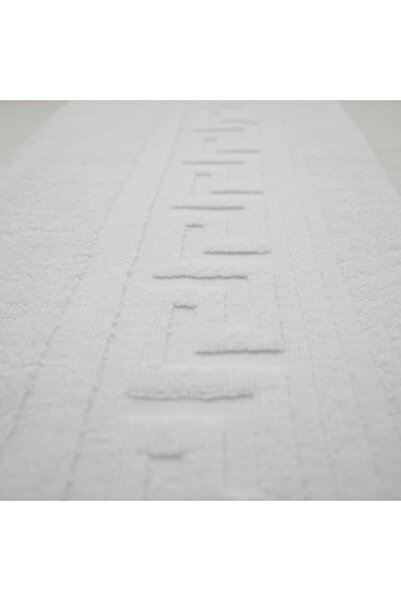 OEM Set of 4 towels Greek Hotel Supplier, 50x90 cm, 100% cotton, white