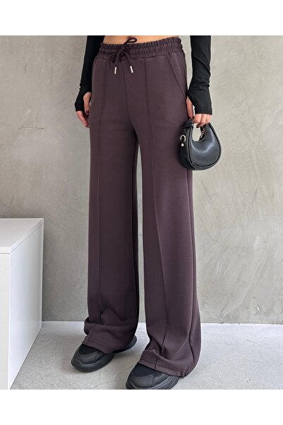 modapark.ist Women's Elastic Waist Modal Trousers