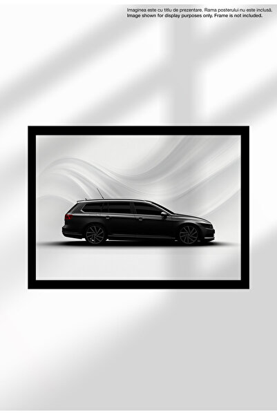 21mxm Sports Car Canvas Poster – Unframed Print - Car Enthusiasts - 1815 Passat B8 2015