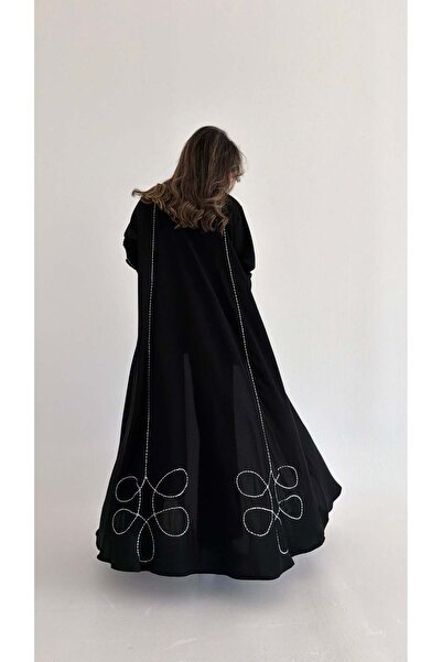 AYA mw1683 عباية ملكي تطريز يدوي