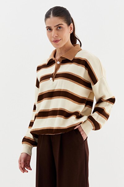 Shopping Shop Polo neck knitwear sweater ecru