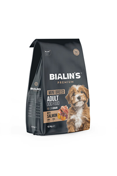 Bialins Premium Mini Breed Yetişkin Köpek Maması Somonlu 12kg