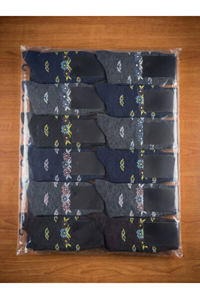 nacar çarşı 12 șosete pentru femei cu modele asortate - pentru uz zilnic