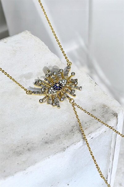 MatmazelLavinya رمز العين ذات الرموش من حجر الزركون شاهميران